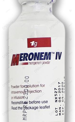 MERONEM 1 G I.V 1 VIAL