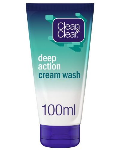 J&J CLEAN&CLR. DEEP ACTION CR. WASH 100ML غسول 100 مل