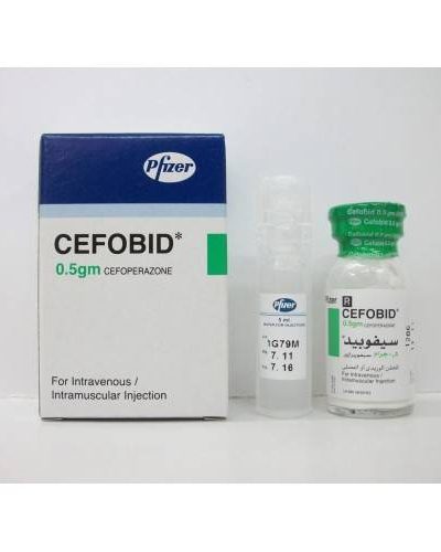 CEFOBID 500 MG 1 VIAL سيفوبيد 500 مجم 1 فيال