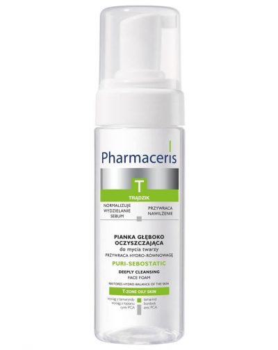 PHARMACERIS-T PURI-SEBOSTATIC FACE FOAM 150 ML