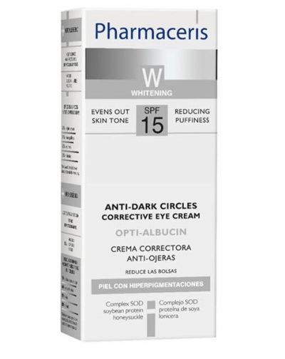 PHARMACERIS-W OPTI – ALBUCIN ANTI – DARK EYE CREAM 15 ML SPF15 كريم العين الداكنة 15 مل SPF15