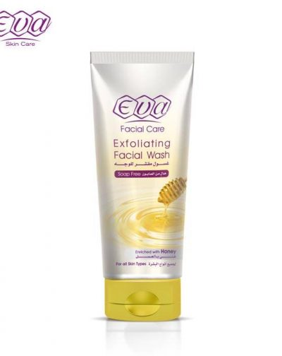 EVA EXFOLIATING FACIAL WASH 150ML HONEY غسول للوجه من ايفا 150 مل بالعسل