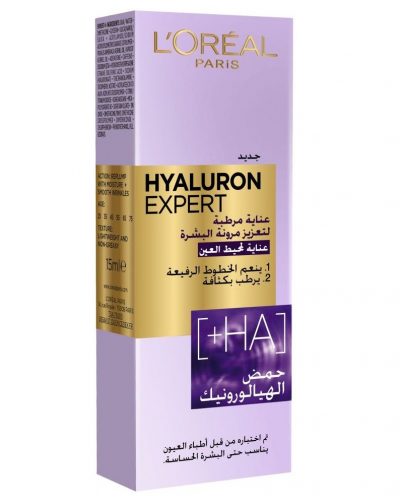 LOREAL HYALURON EXPERT EYE CREAM 15ML كريم الترطيب للعيون