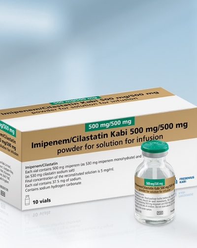 IMIPENEM / CILASTATIN KABI 500 / 500 MG – I V – 10 VIAL 20 ML اميبينيم / سيلايتاتين