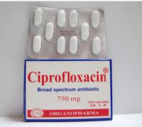 CIPROFLOXACIN (ORGANO) 750 MG 10 TAB سيبروفلوكساسين (اورجانو) 750 مجم 10 اقراص