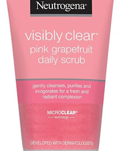 NEUTROG. VISIBLY DAILY SCRUB 150ML PINK GRAPEFRUIT