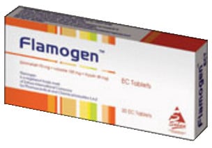 FLAMOGEN 30 TAB فلاموجين 30 قرص