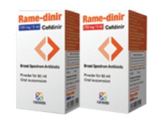 RAME-DINIR 125 MG / 5 ML SUSP 60 ML رام - دينير 125 مجم / 5 مل شراب 60 مل