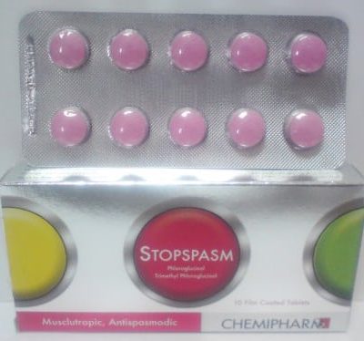 STOPSPASM 20 TAB ستوبسباسم 20 قرص