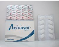 ACIVIRAX 800 MG 20 TAB أسيفيراكس 800 مجم 20 قرص