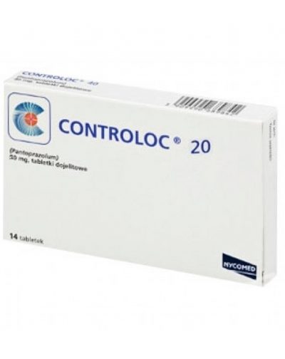 CONTROLOC 20 MG 14 TAB كونترولوك 20 مجم 14 قرص