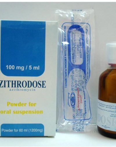 ZITHRODOSE 100 MG / 5 ML SUSP 60 ML زيثرودوز 100 مجم / 5 مل شراب 60 مل