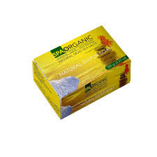 SPA ORGANIC DEAD SEA SALTS SOAP 100GM YELLOW