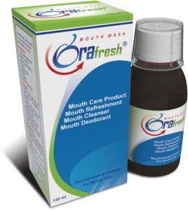 ORA FRESH MOUTH WASH 120 ML أورا غسول للفم 120 مل