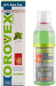 OROVEX MOUTH WASH 250 ML ( نعناع )