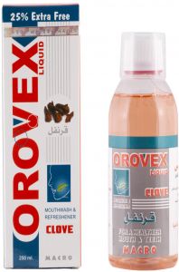 OROVEX MOUTH WASH 250 ML CLOVE ( قرنفل )