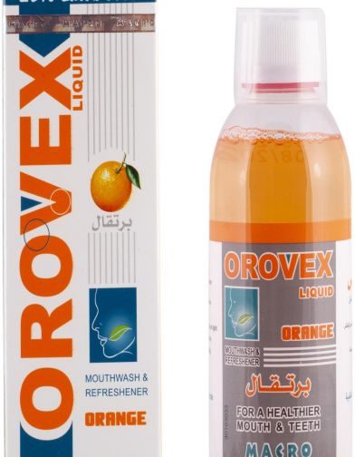 OROVEX MOUTH WASH 250 ML ( برتقال ) اوروفكس غسول للفم 250 مل (برتقال)