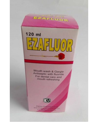 EZAFLUOR MOUTH . WASH 120 ML