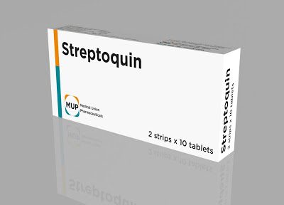 STREPTOQUIN 10 TAB ستربتوكين 10 اقراص