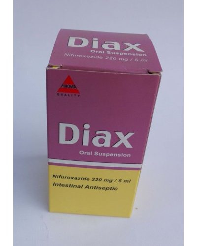 DIAX 220 MG / 5 ML SUSP 60 ML دياكس 220 مجم / 5 مل شراب 60 مل